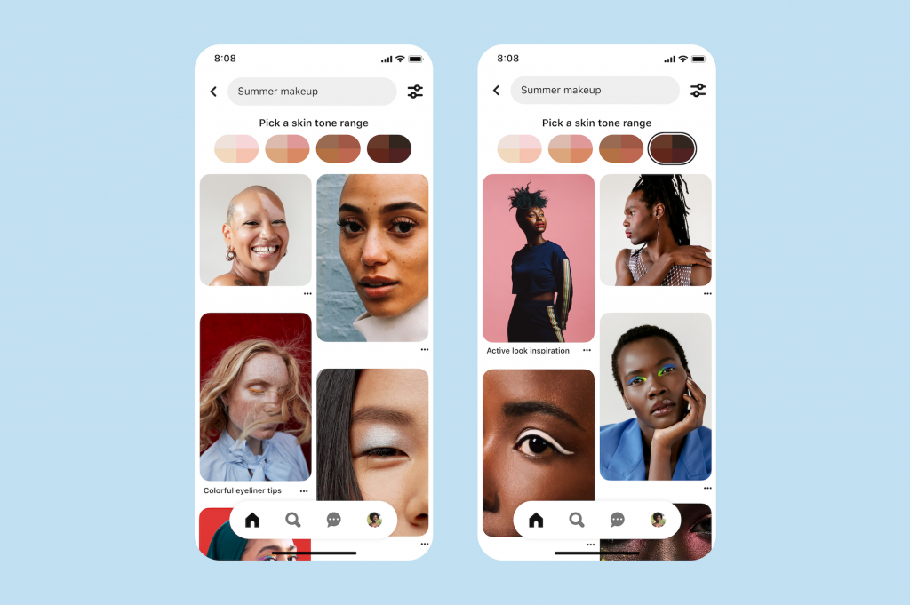 The Future of Beauty: Pinterest announces inclusive product updates as beauty searches rise
